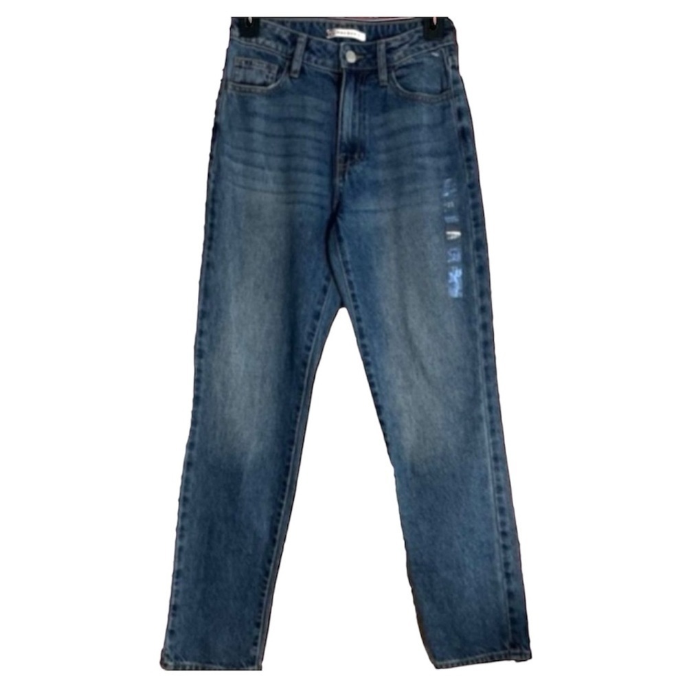 PACSUN NWOT blue wash straight leg mom jean